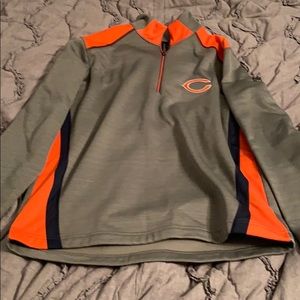 Antigua Chicago Bears Fleece 1/2 Zip